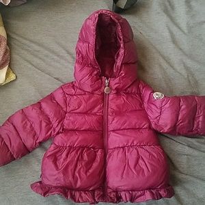 Moncler baby girl coat
