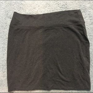 Forever 21 gray pencil skirt
