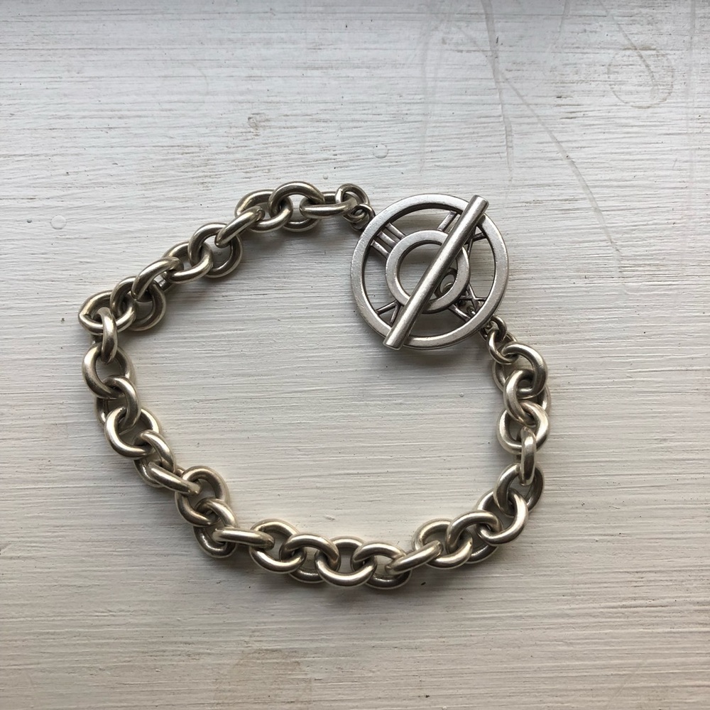 Tiffany sterling silver Atlas bracelet
