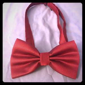 Dan Smith red bow tie