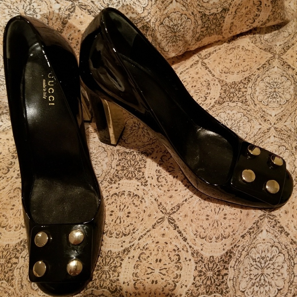 Gucci Patent Leather Heels