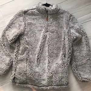 katydid sherpa pullover