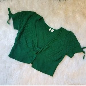 Anthropologie crop cardi *reserved*