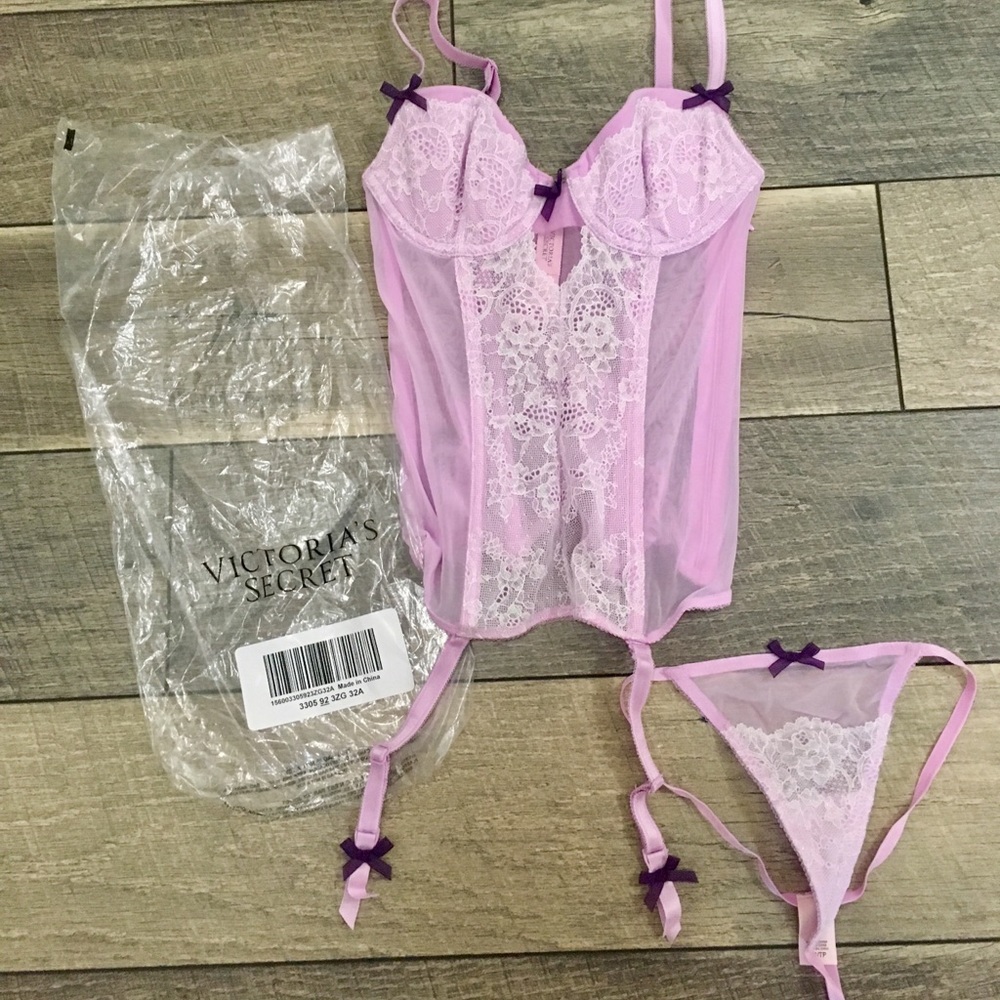 Victoria Secrets Corset and Panties