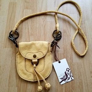 Small leather Fossil bag