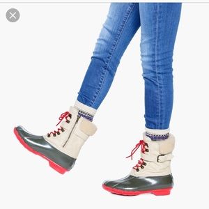 Sperry for J.crew duck boots