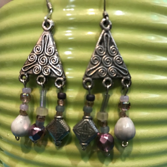 Jewelry - Sterling Silver Earrings bought in Hawaii—Nice 💜