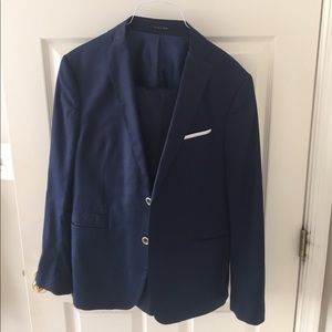 Zara Man Blue Suit
