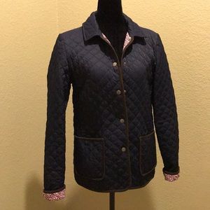 Vineyard Vines navy quilted jacket