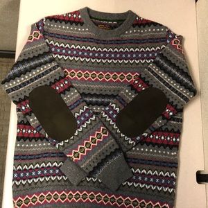 Barber Caistown Fair Isle Crew Sweater