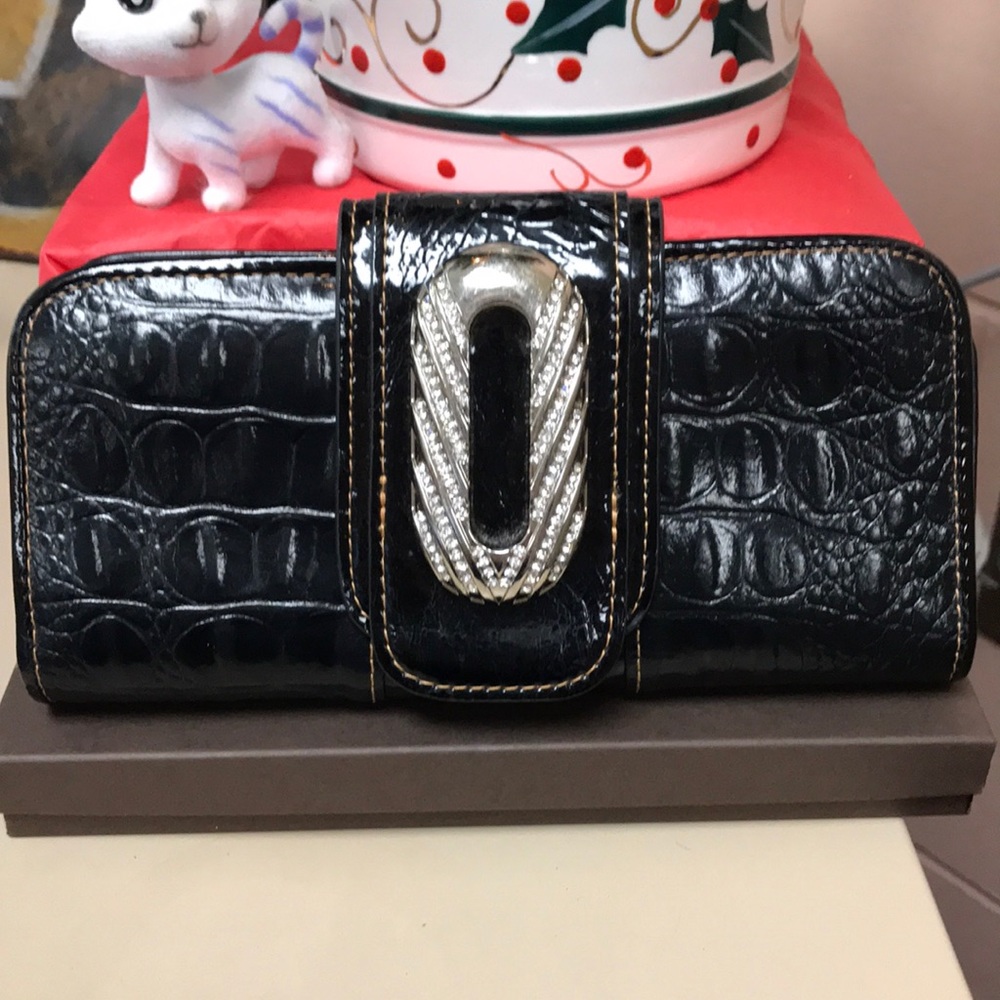 MADI CLARE 💕 rhinestones clutch wallet