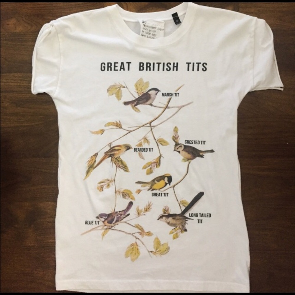 Tee and Cake Bird Tee