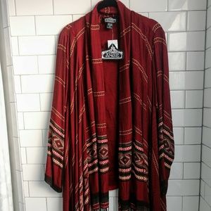 Angie Boho Kimono Sleeve Cardigan Cover-up