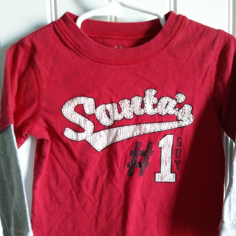 Carter's "Santa's #1 Guy" layered t-shirt