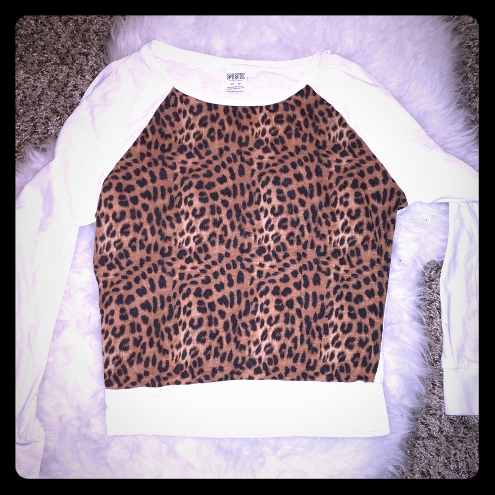 Victoria's Secret PINK leopard shirt