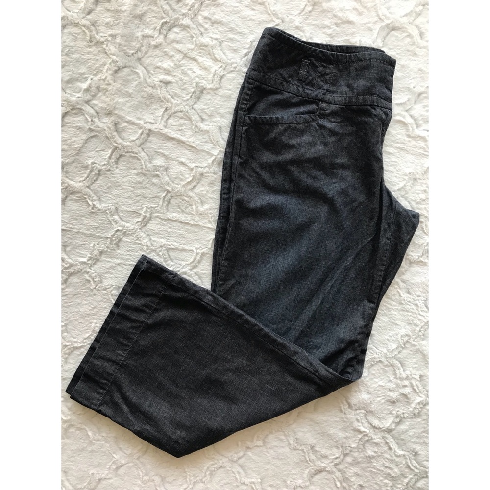 Elle Wide Leg Trouser Jeans Size 14 100% Cotton