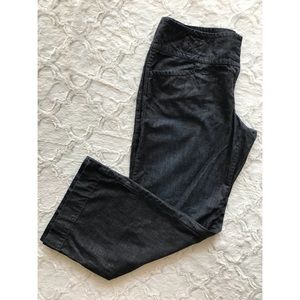 Elle Wide Leg Trouser Jeans Size 14 100% Cotton