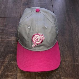 Pink Miami Dolphins hat