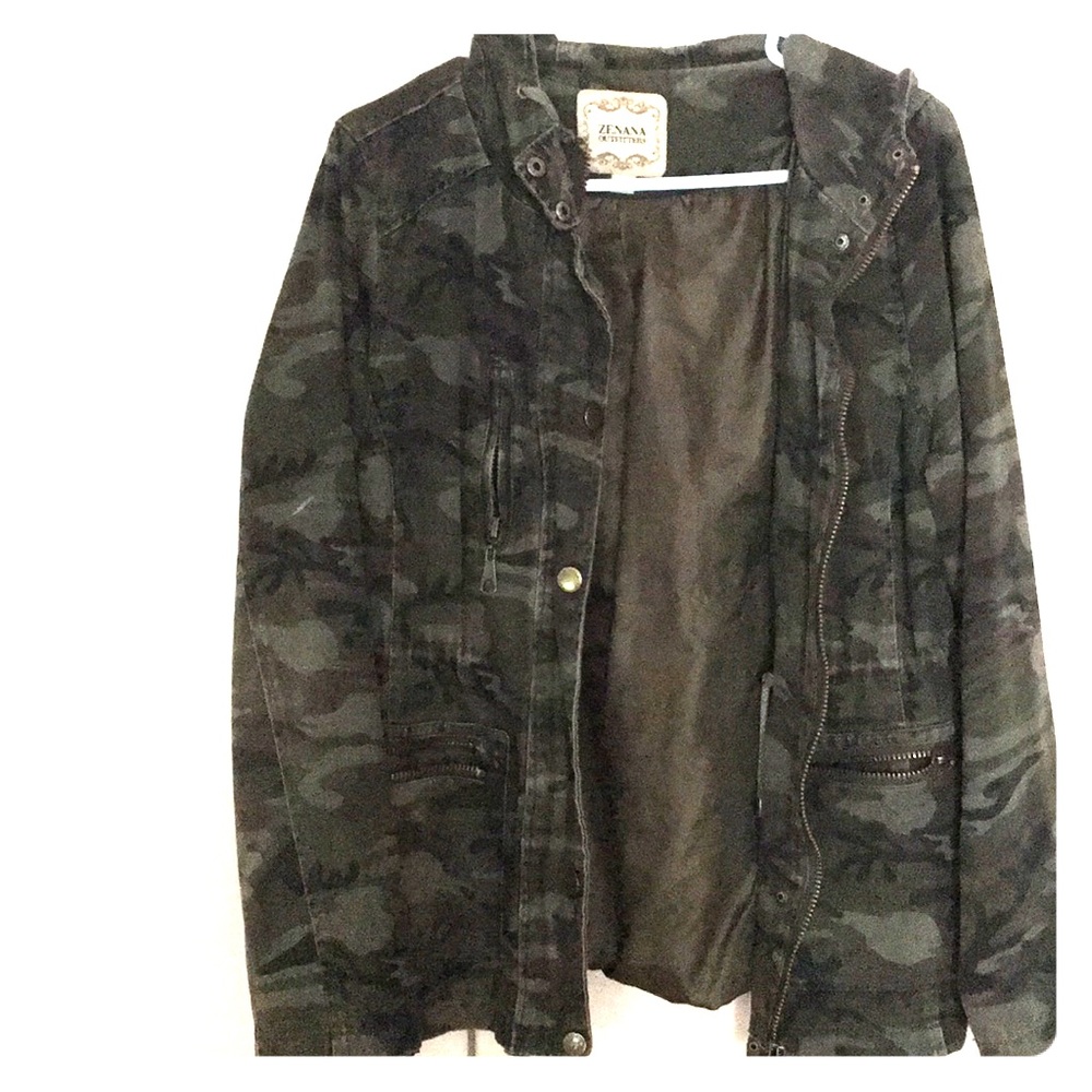 Camo Print jacket