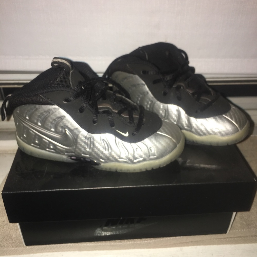 Toddler Silver Foamposites SZ 9c