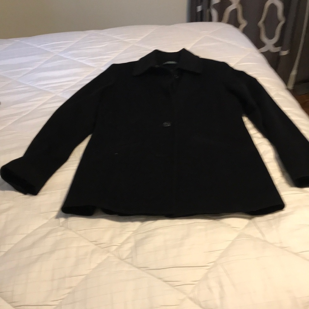 Ralph Lauren Black wool coat