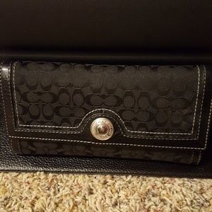 Black Coach Wallet