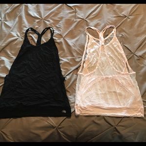 TWO Alo Tank Tops! Size XS/S
