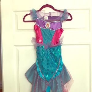 DISNEY Little Mermaid musical light up dress.