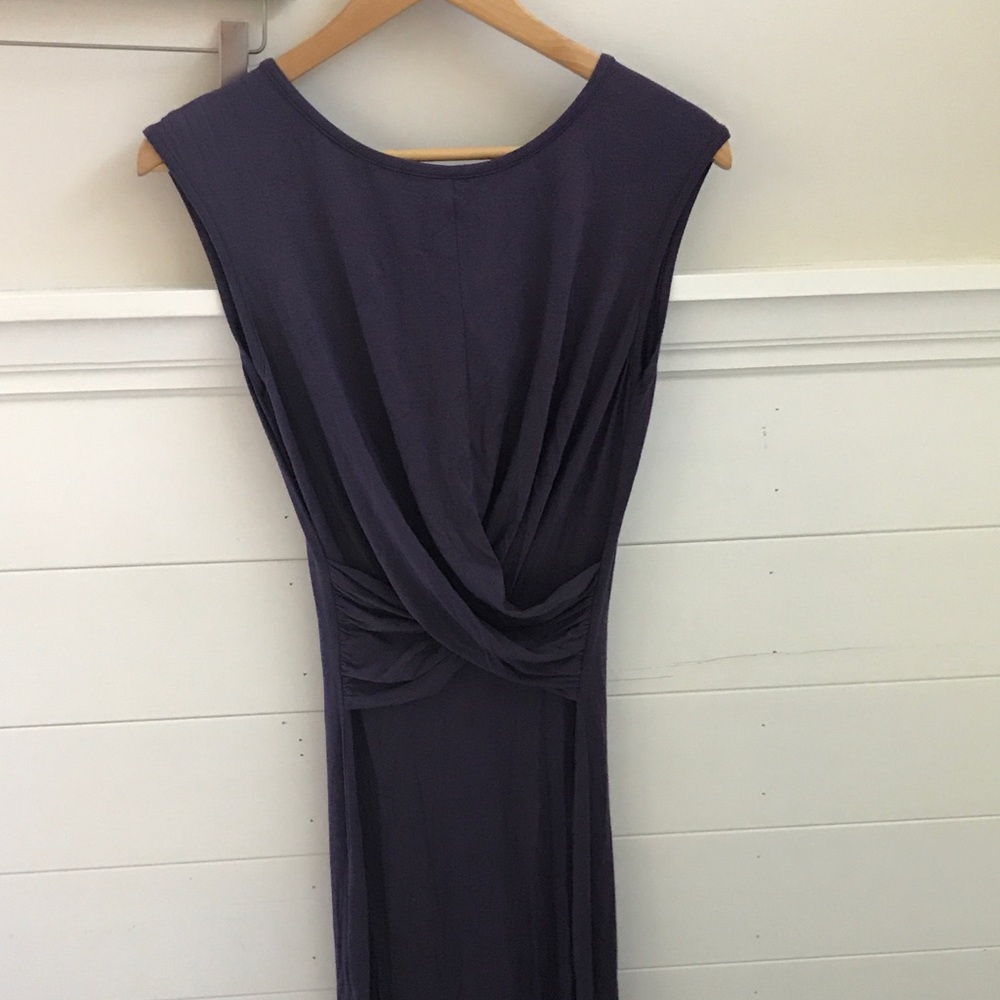 Plum floor length never worn dress