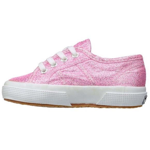 NWT Superga Pink Sparkle Sneakers - Picture 2 of 6