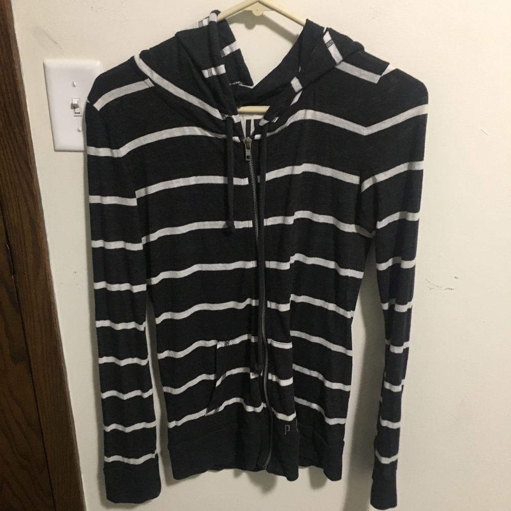 vs pink zip up