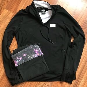 Pink ultimate sweatshirt.   Free Yoga Pants!