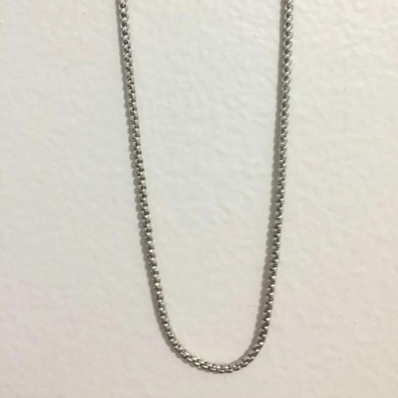 7122 16" Silver Wheat Chain - Picture 1 of 1