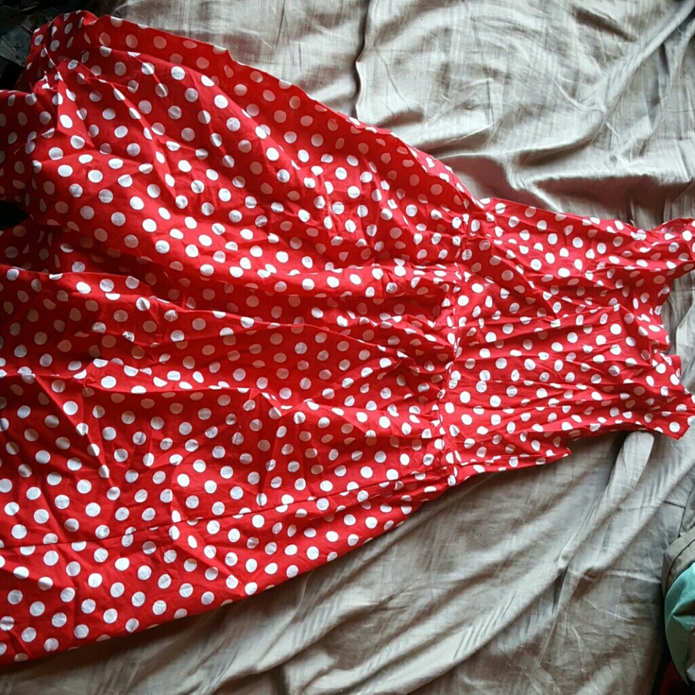 Polka dot dress