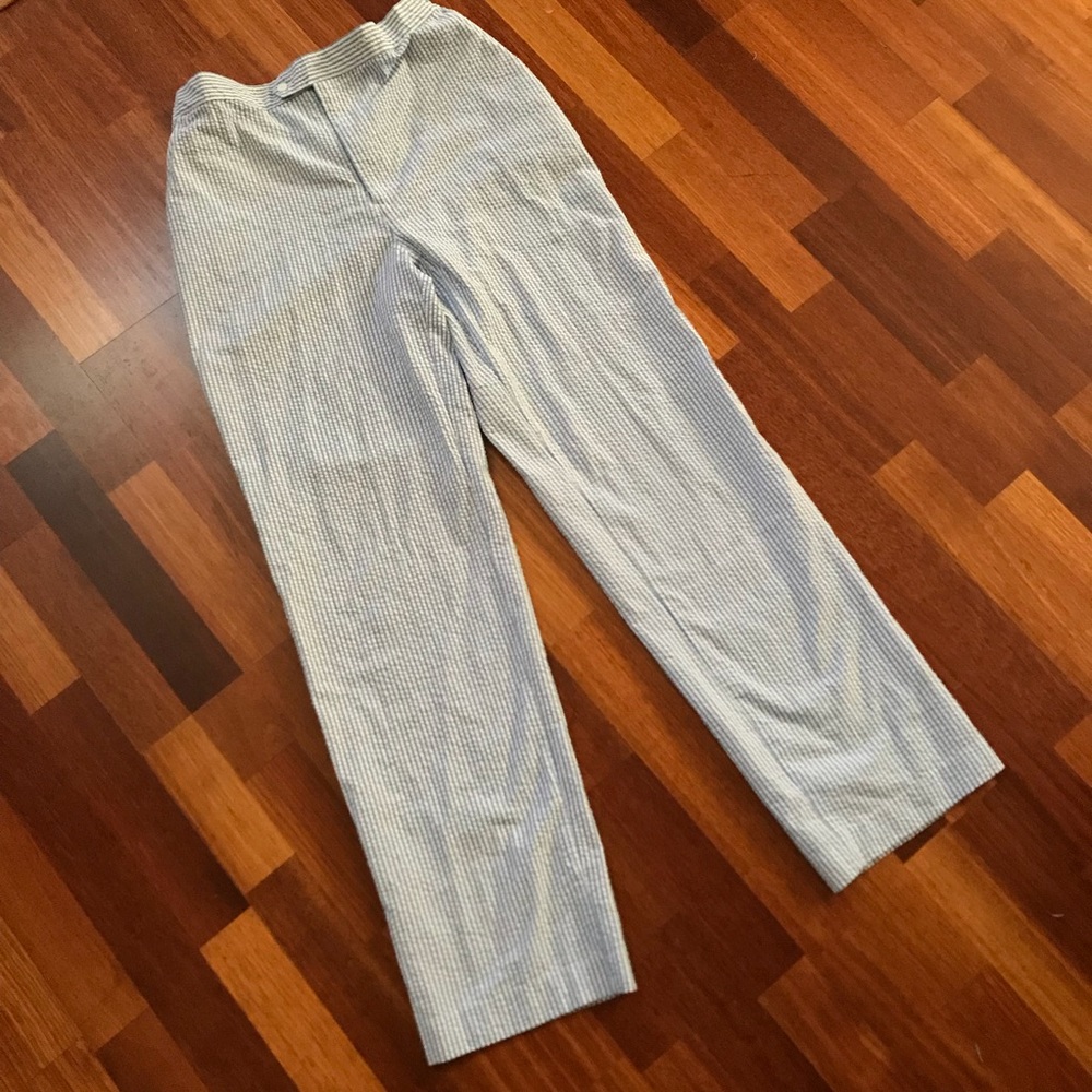 Dior seersucker pants