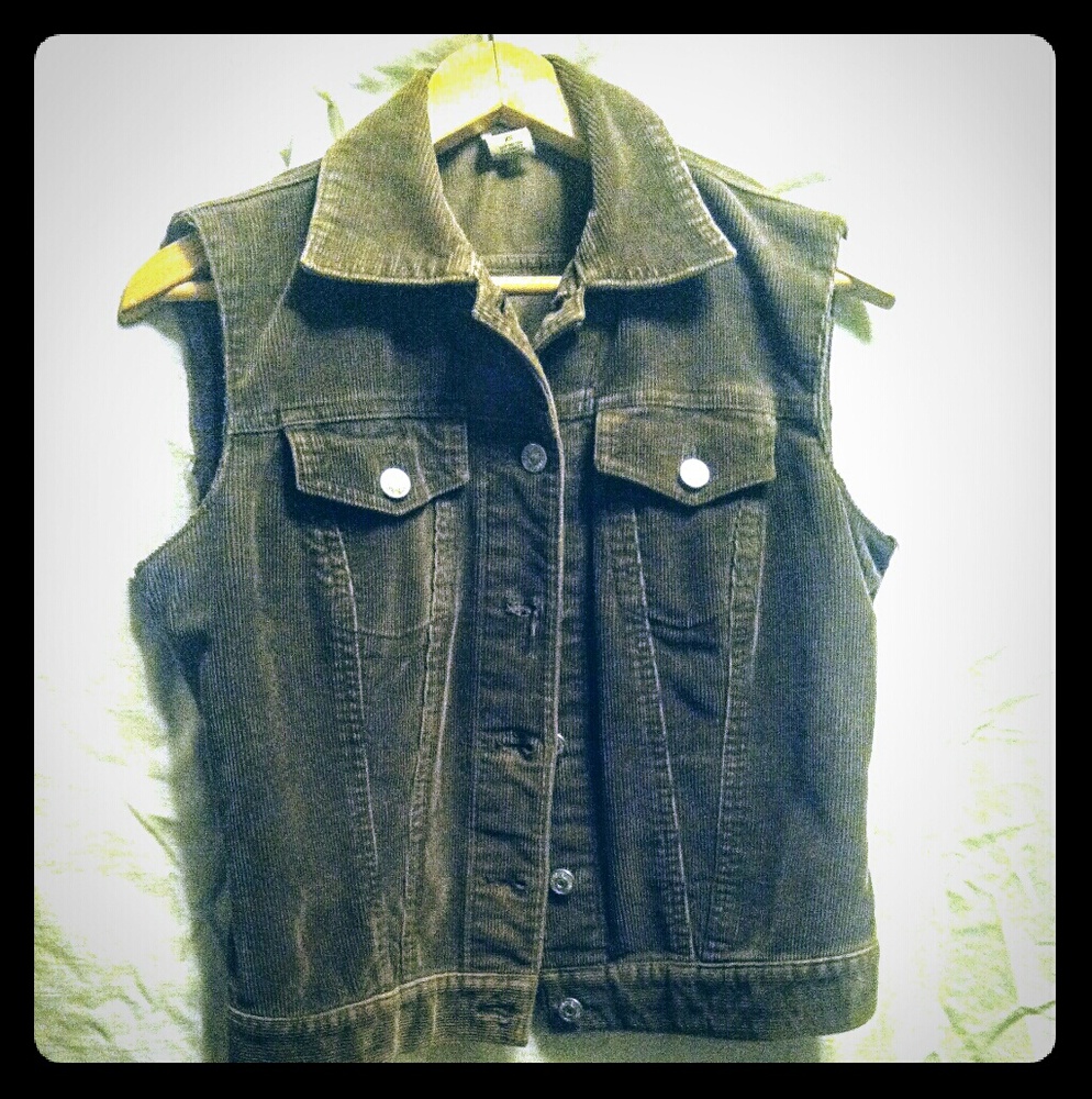 Vintage 90s Gap cut off vest