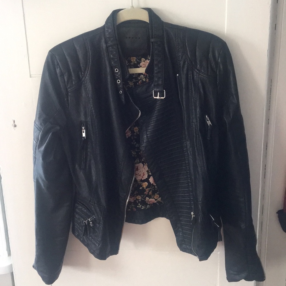 Blank NYC leather jacket XS