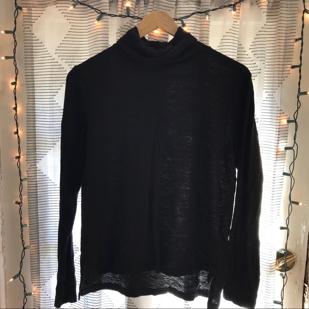 Madewell whisper cotton turtleneck sz M