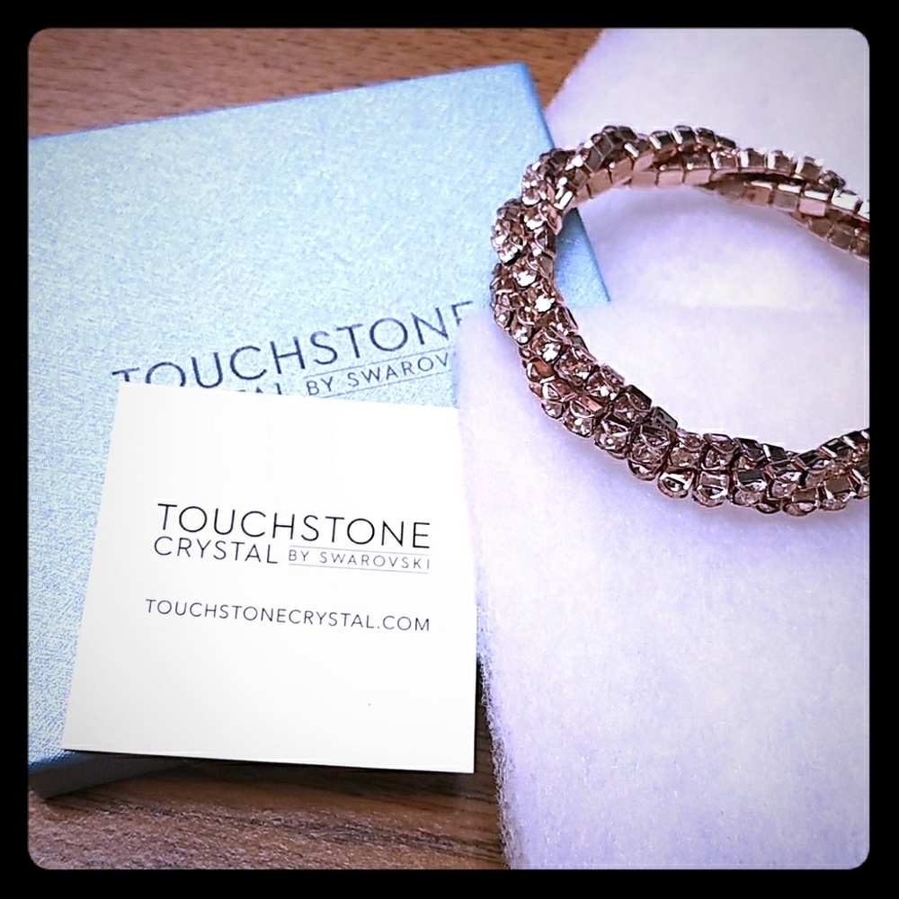 Touchstone by Swarovski Twisted Blush Bracelet