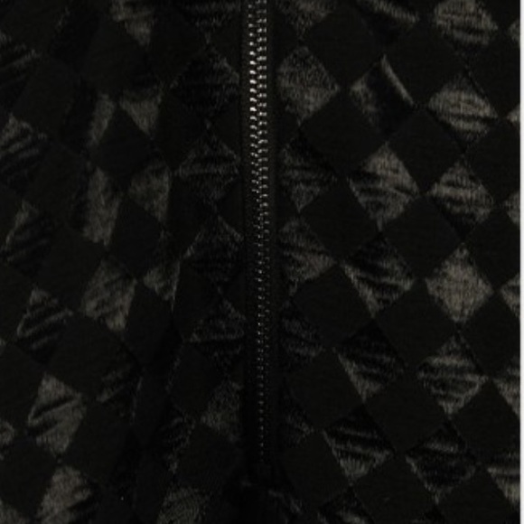 NWT Alice + Olivia Winter Checked Dress $484. Sz 4 - Picture 4 of 8