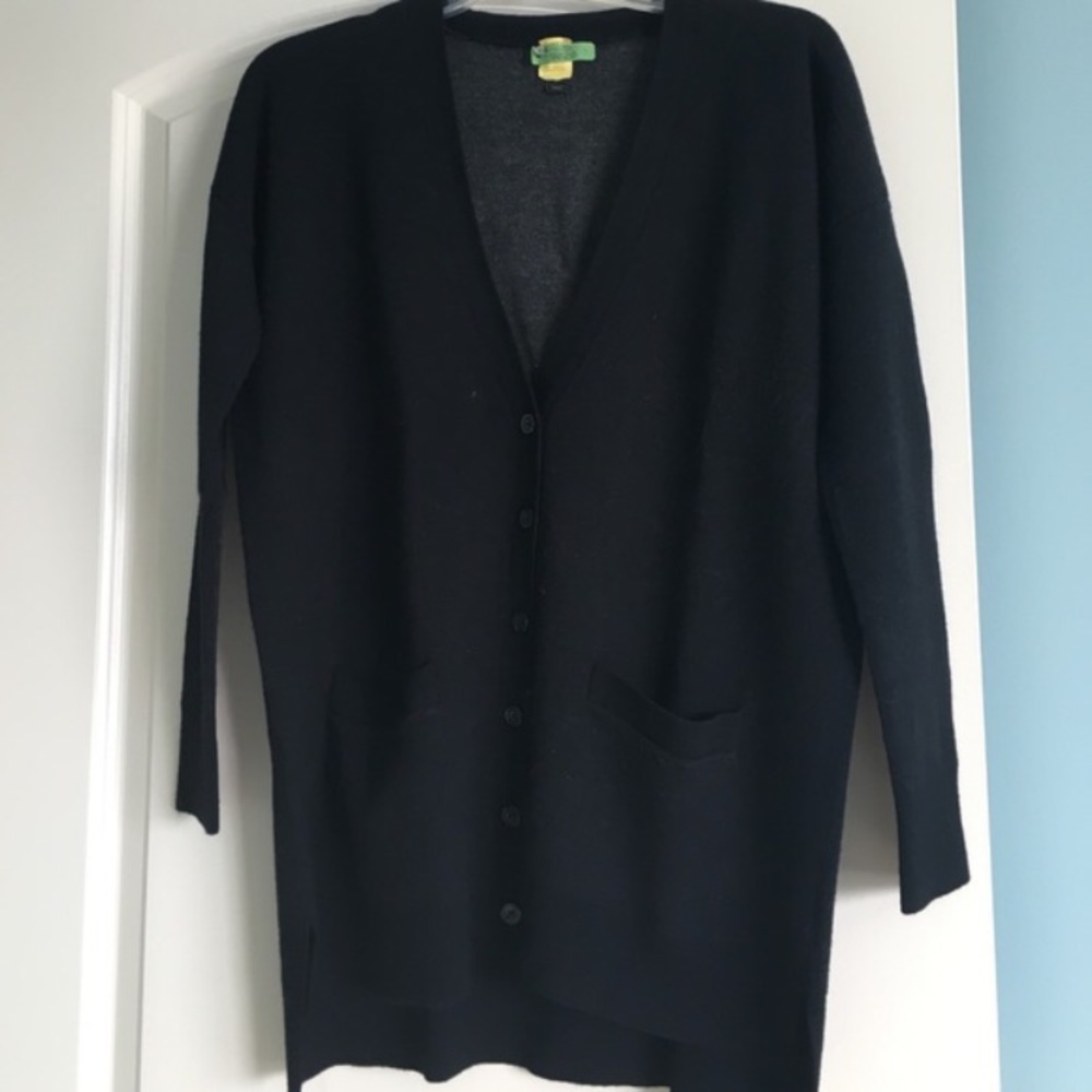 J.Crew black cardigan size XS