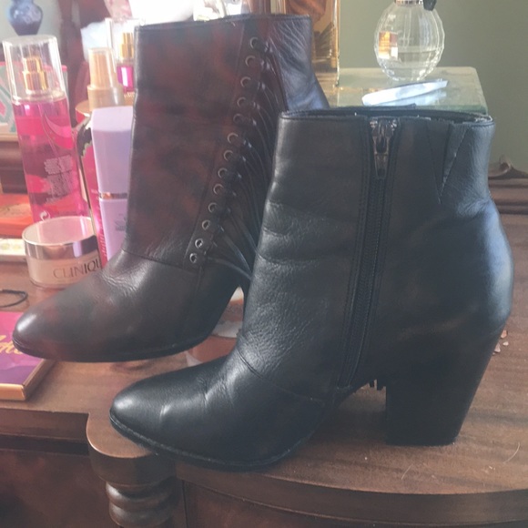 Leather fringe ALDO booties - Picture 4 of 4