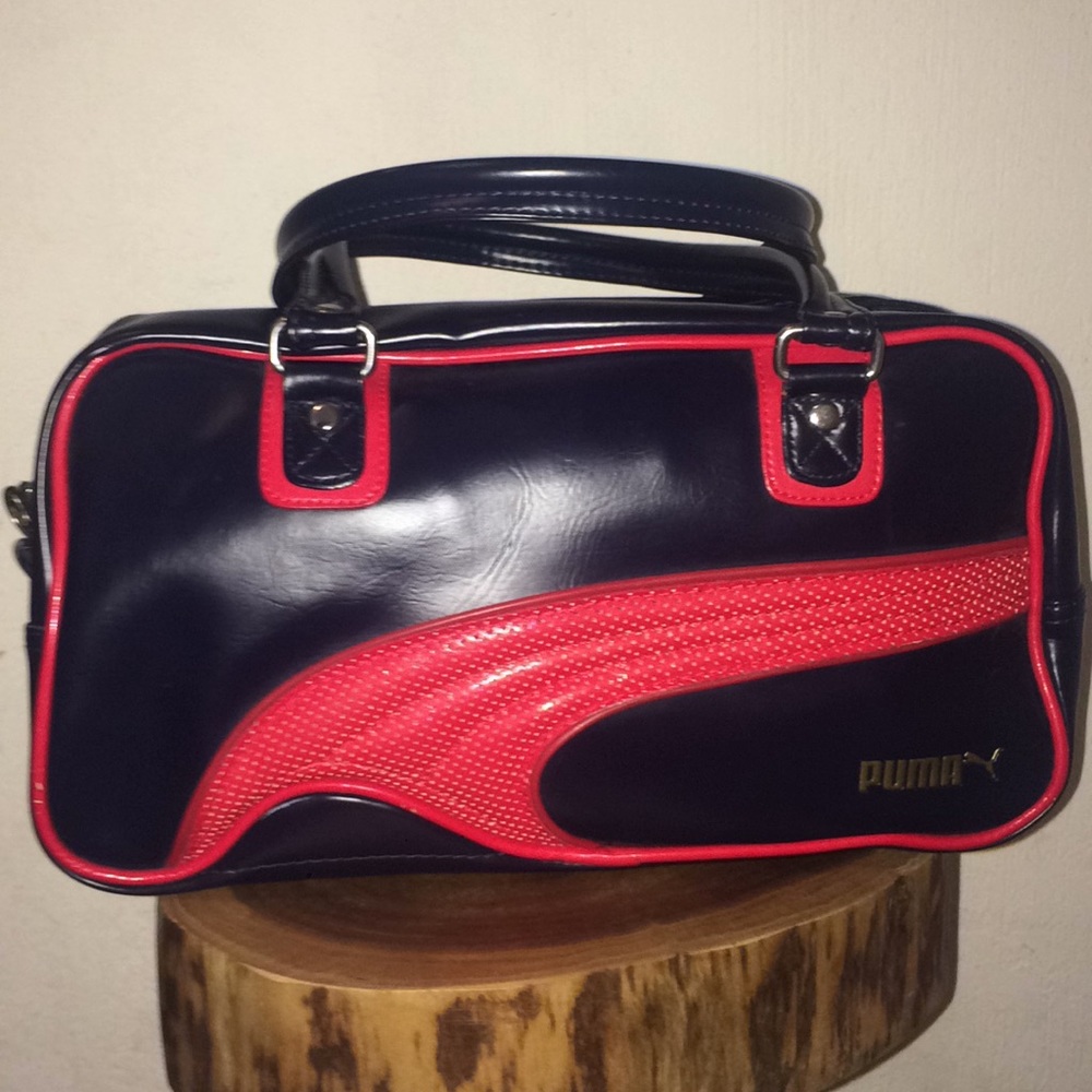 Puma purse - navy & red!