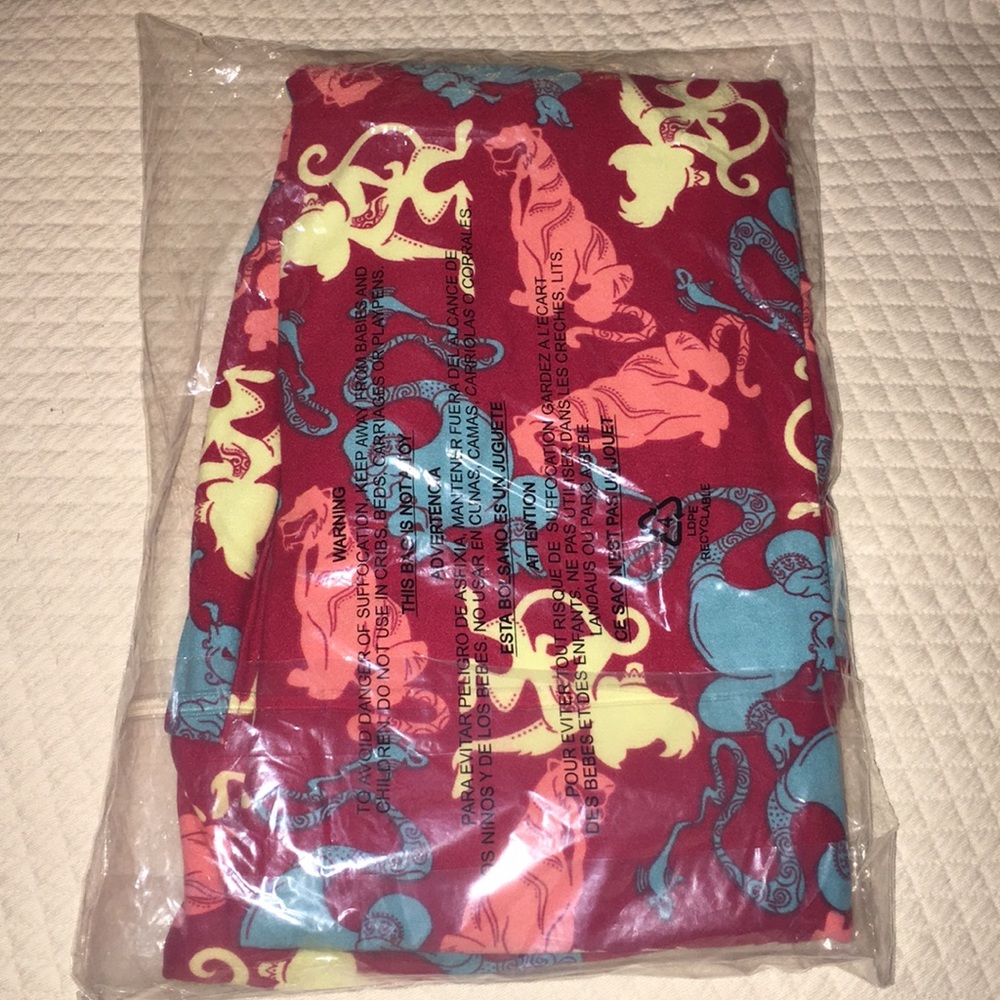 Lularoe Disney Alladin Leggings - OS - NWT
