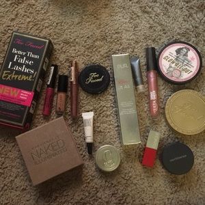 MIXED makeup bundle (Too Faced, bareminerals, UD)