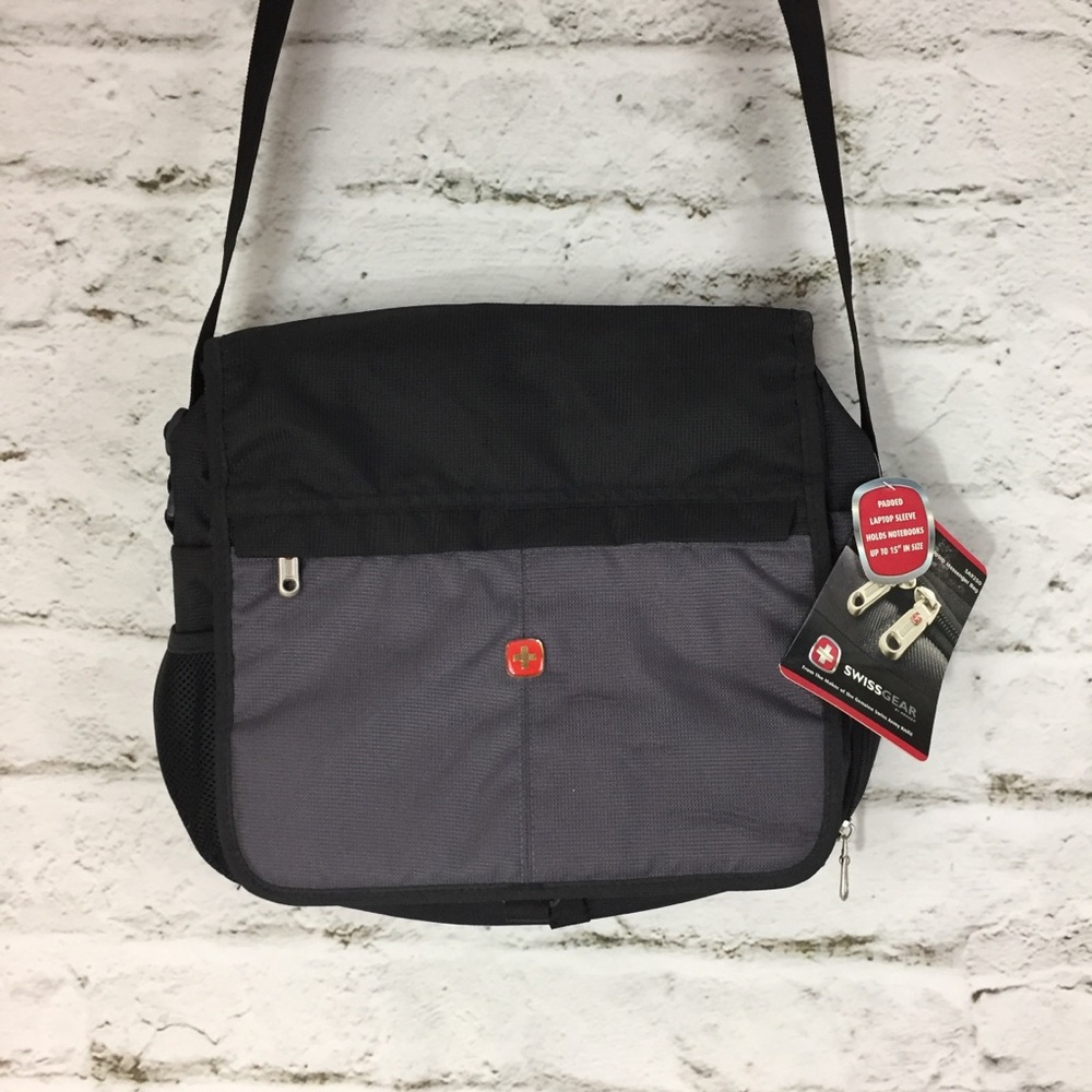 Swiss Gear messenger laptop bag new with tags