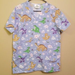 Land Before Time Scrub Top