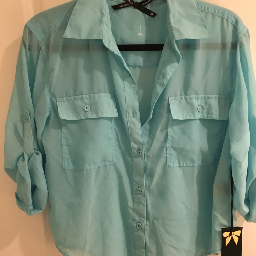 Blue blouse