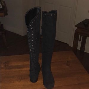 Above the knee boots