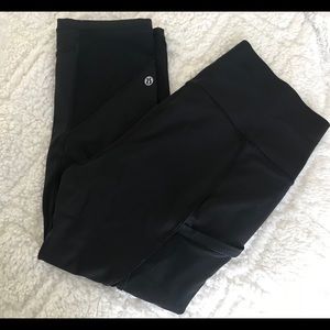 Lululemon Fast as light Crop size 8